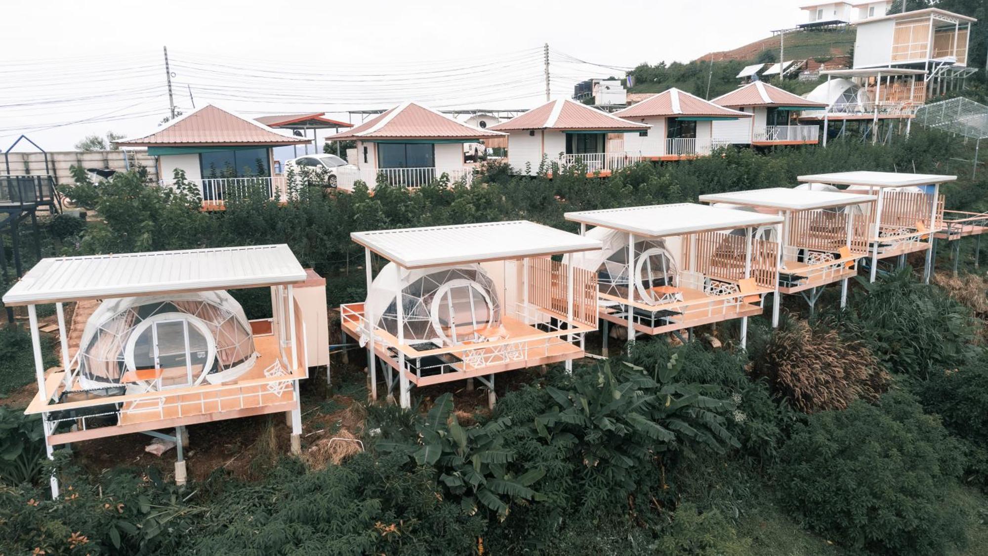 ม่อนชาพาเพลิน ม่อนแจ่ม Monchapaplearn Monjam Apartment Mon Jam Exterior photo